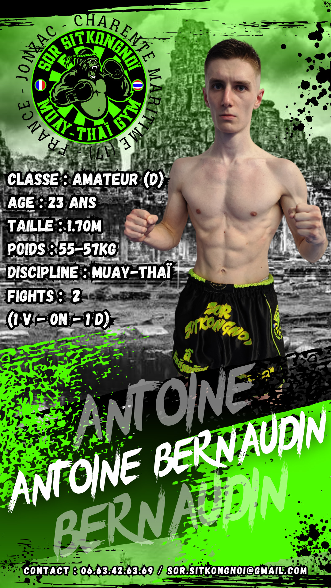 Card de presentation 23 24 Antoine Bernaudin