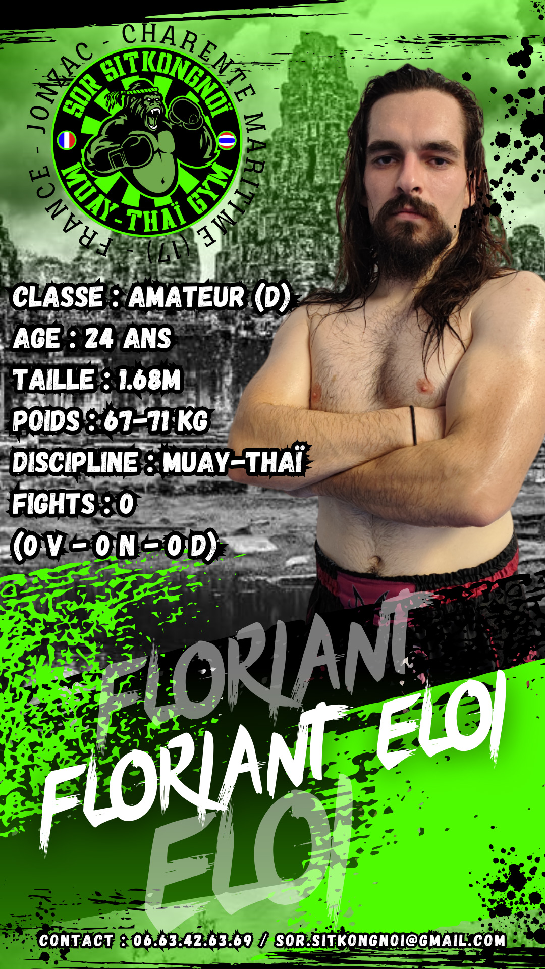 Card de presentation 23 24 Floriant Eloi