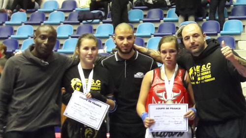 Coupe de France Muay Thai FFKMDA - St Ouen - 5-11-2016 Axelle Pelletier