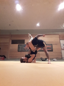 Entrainement individuelle  Axelle pour la finale championnat de France de Pancrace FFKMDA - 20-04-2017 (2)