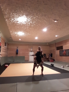 Entrainement individuelle  Axelle pour la finale championnat de France de Pancrace FFKMDA - 20-04-2017 (3)